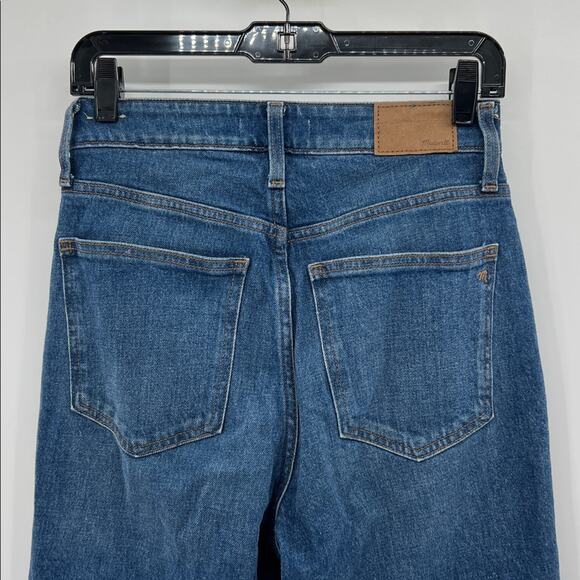 Madewell Women's Curvy Perfect Vintage Straight Jeans - Medium Wash - 27 - Picture 8 of 9
